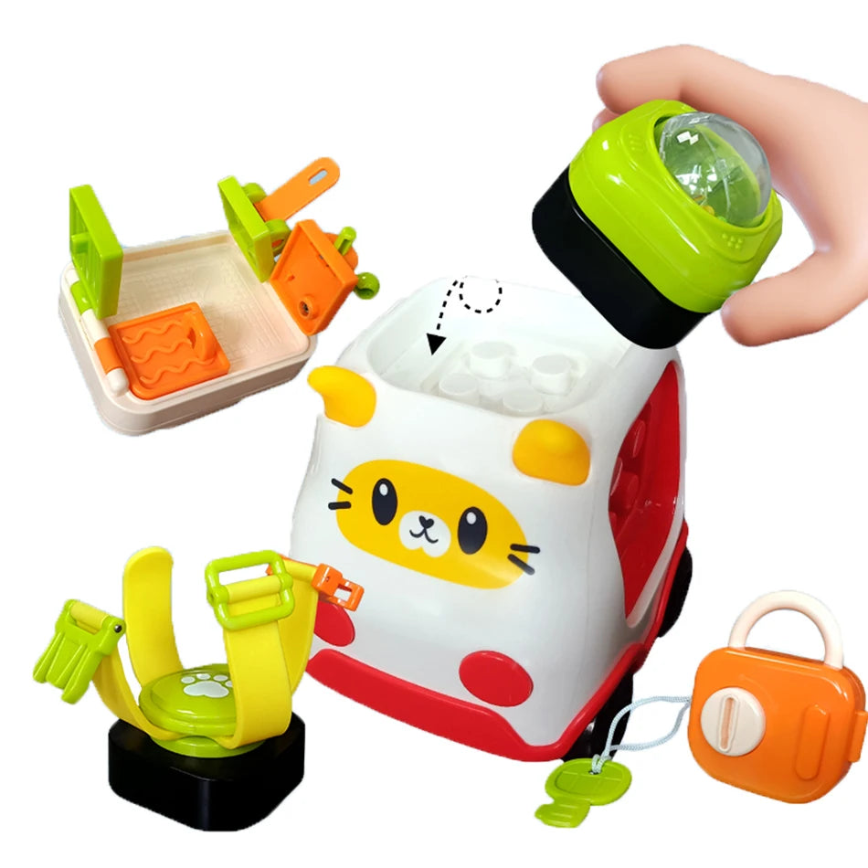 Coolplay 2in1 Baby Busy Ball &ndash; Montessori Sensory Learning Toy