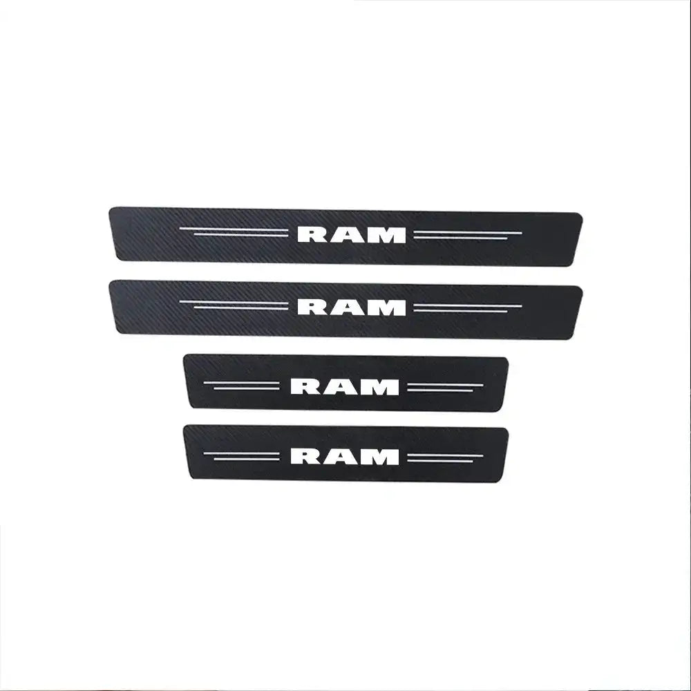 Dodge Charger Carbon Fiber Door Sill Protector 4Pcs