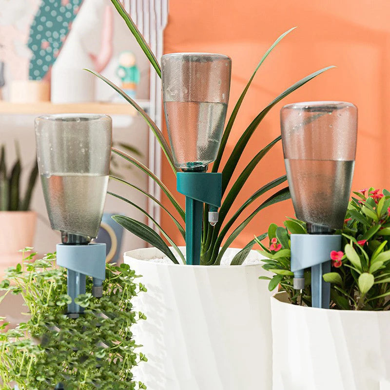 Automatic Flower Watering Device - Adjustable Speed Drip Irrigation for Gardens &amp; Succulents