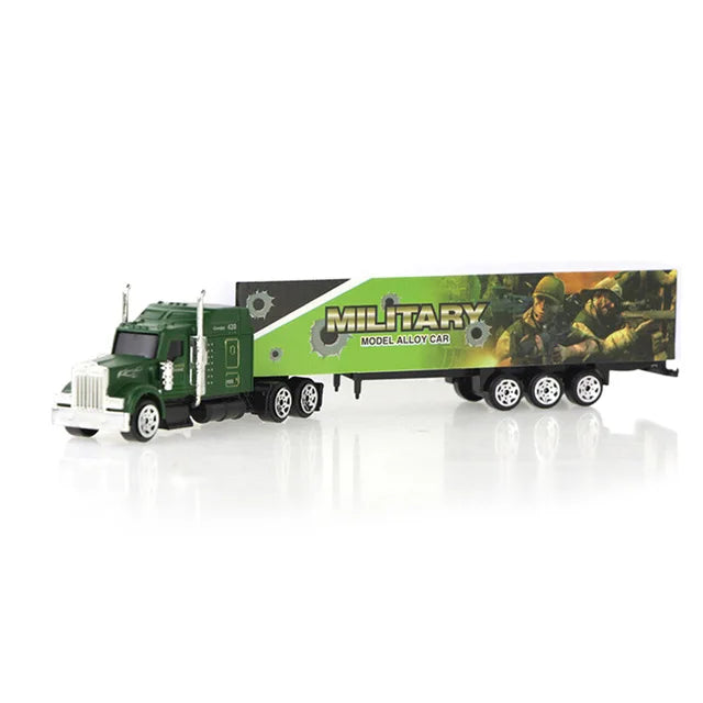 Sliding Alloy Truck Model &ndash; Multi-Color Diecast Car for Kids 1047A GREEN