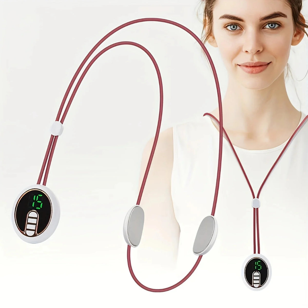 Intelligent Micro Current Neck Massager with Hot Compress and Pain Relief Features