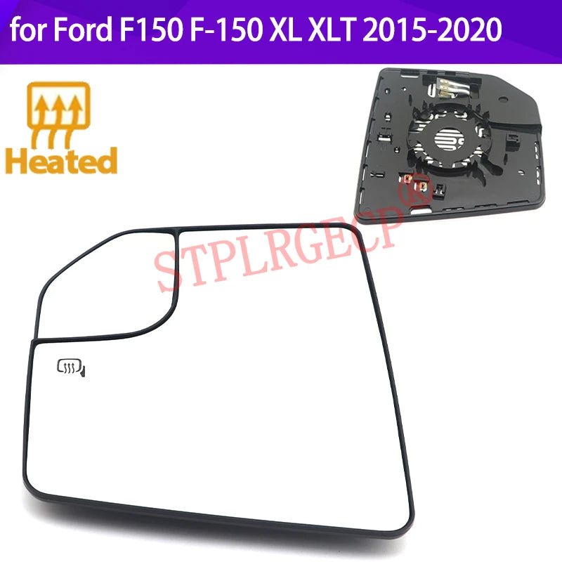 Verwarmde Zijspiegel Glas voor Ford F150 XL XLT 2015-2020