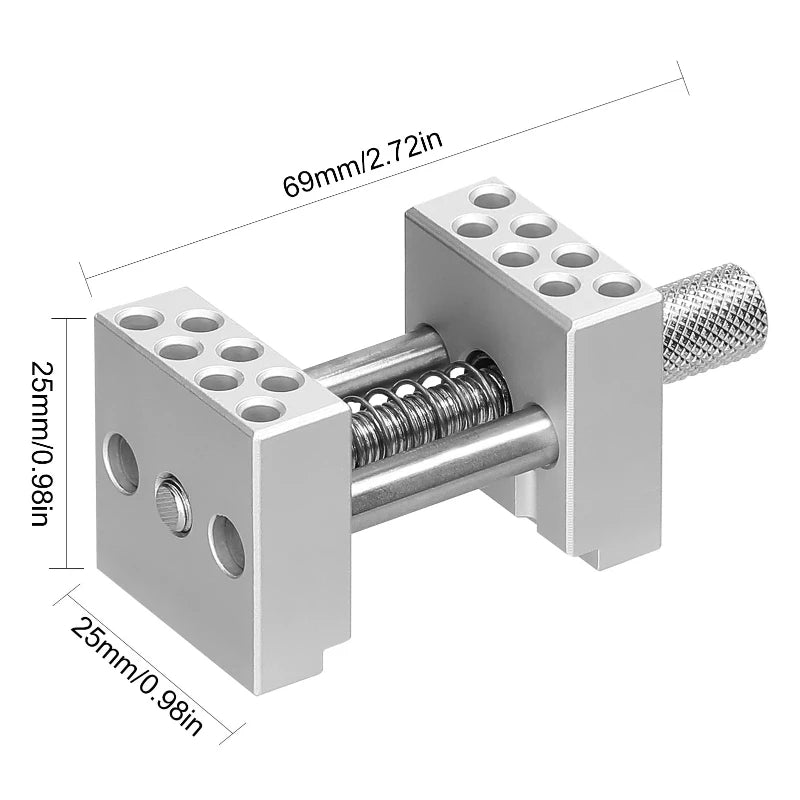 T004 Bench Pliers 304 Stainless Steel Vise - Durable Fixture