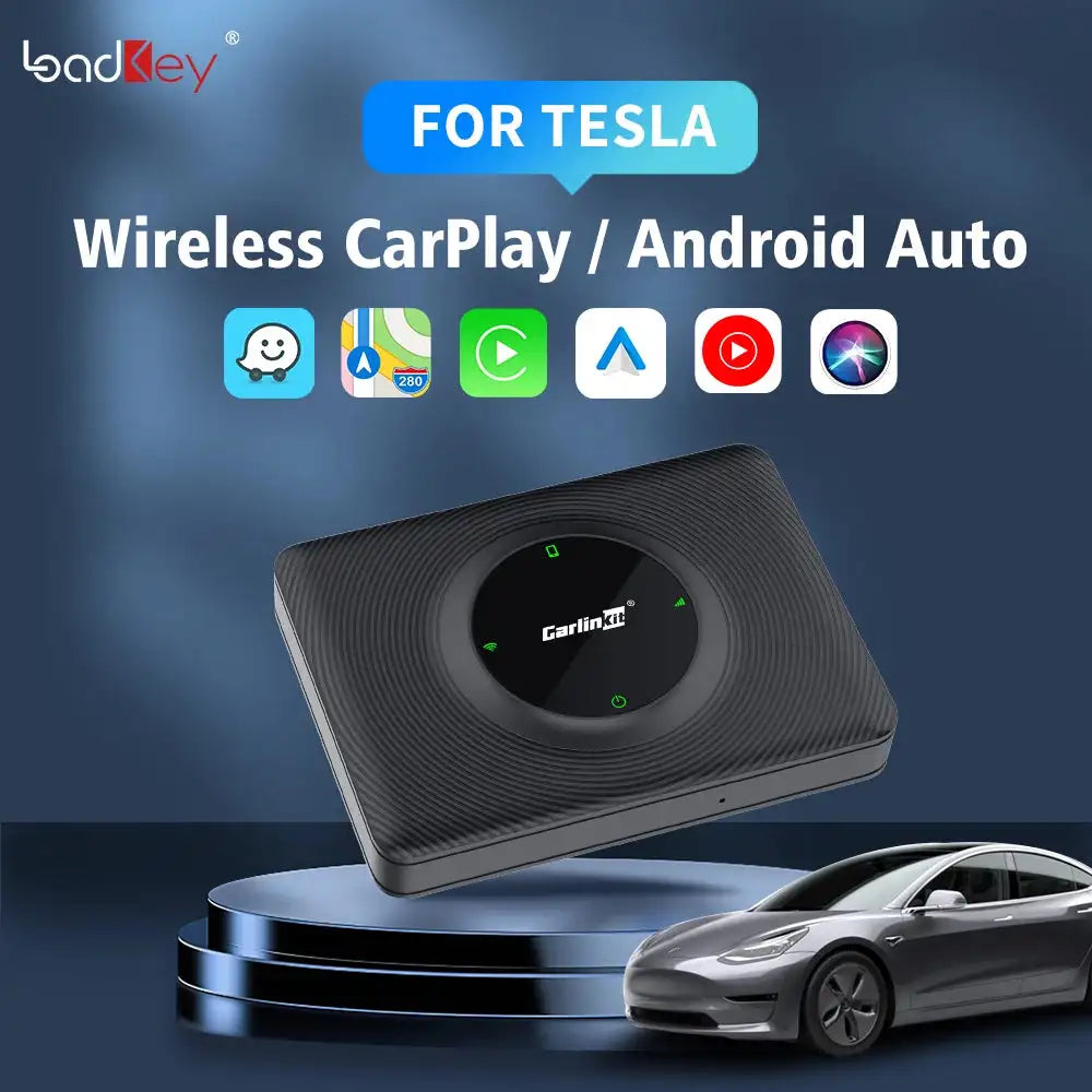 CarlinKit Wireless CarPlay Android Auto Dongle Tesla