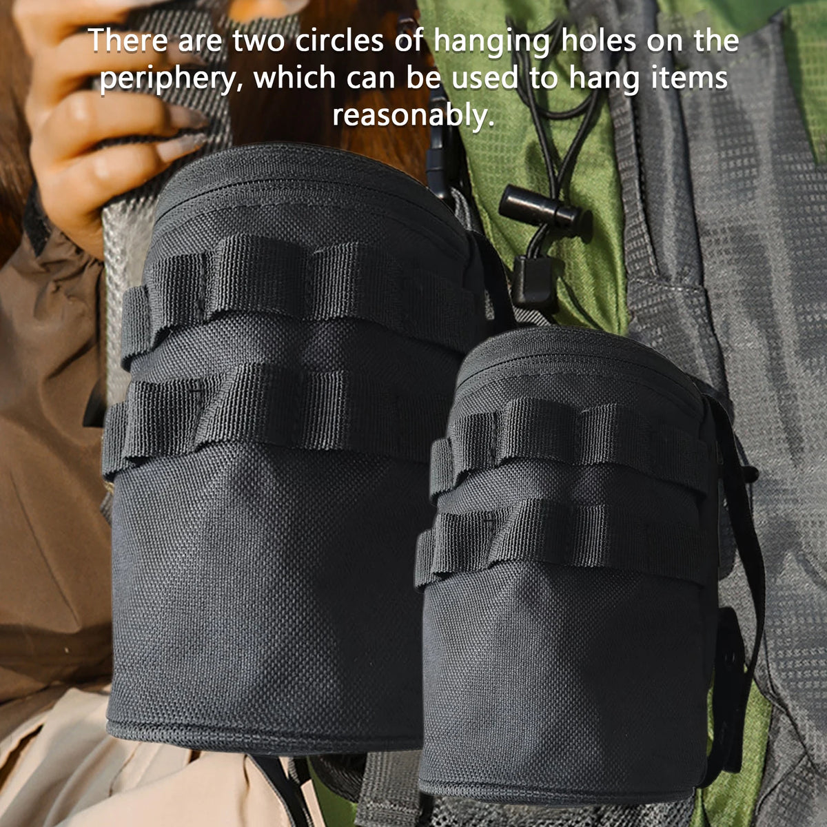 LIXADA Outdoor Water Bottle Storage Bag &ndash; Portable Design