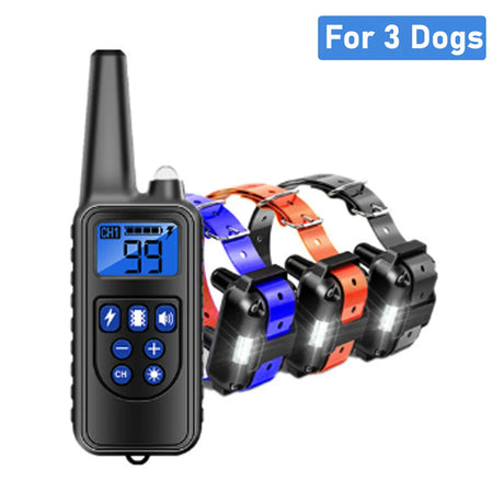 800m Electric Dog Training Collar &ndash; Waterproof Remote