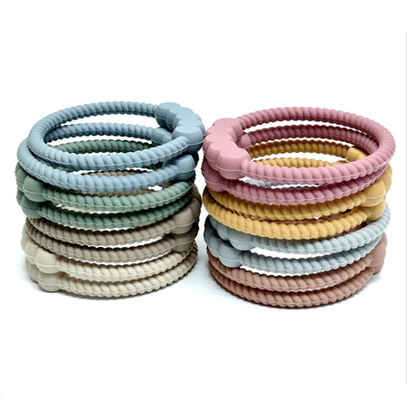 Silicone Animal Teether Set &ndash; Safe and Soothing Designs for Babies