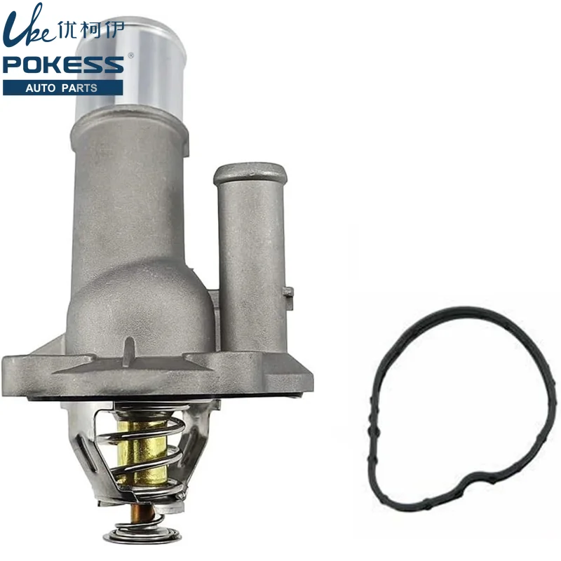 Engine Coolant Thermostat Assembly for Ford Focus 05-12, Kuga 13