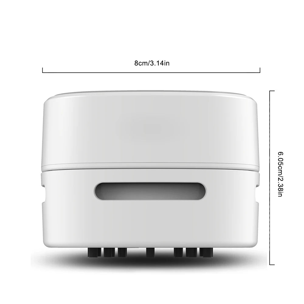 Mini Desk Vacuum &ndash; Rechargeable Cordless Dust Catcher