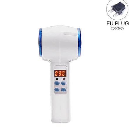 A0807 &ndash; Hot And Cold Double Head Massager With Blue Light EU plug