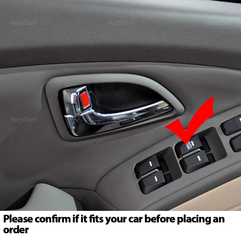 Sisäovien vasemman ja oikean puolen kahvat Hyundai Tucson IX35 2010 2011 2012
