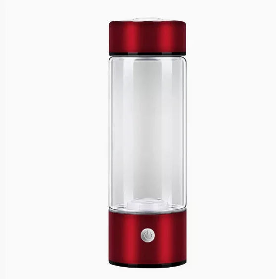 Hydrogen Water Bottle Ionizer &ndash; Rechargeable Health Cup Red