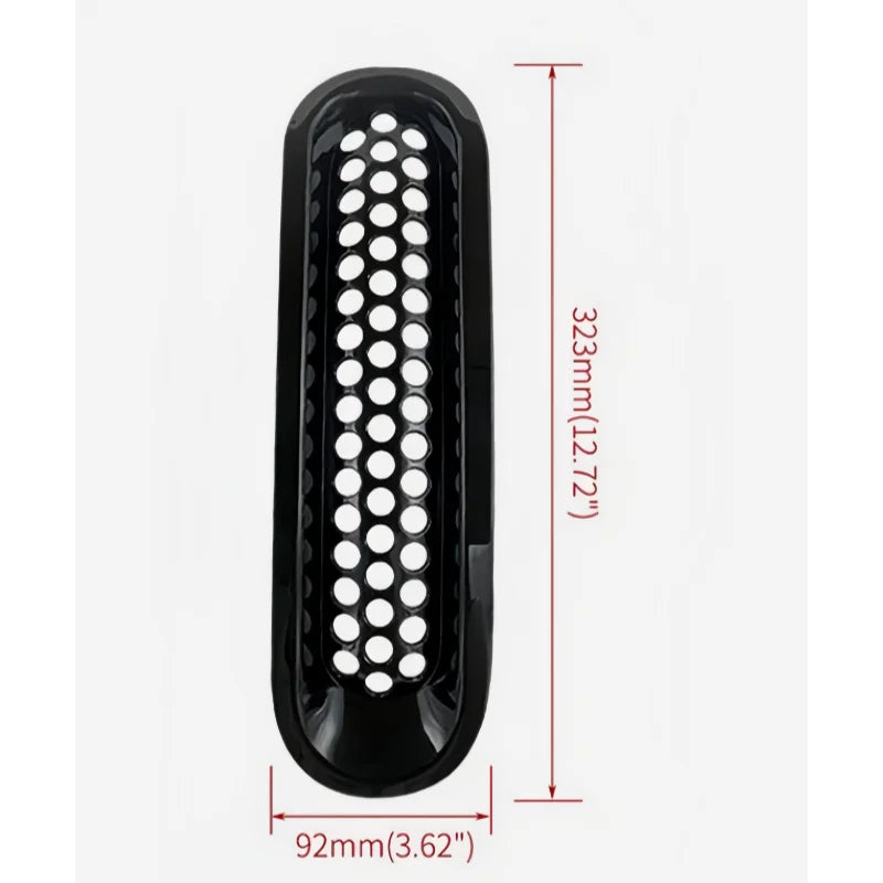 Plase de grilaj frontal din ABS pentru Jeep Wrangler JK JKU 2007-2015