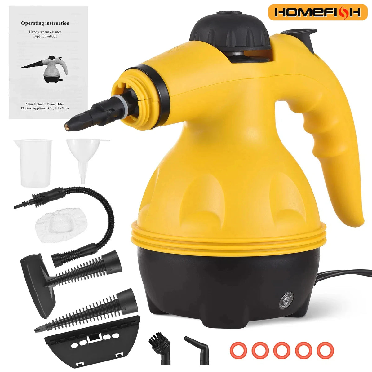 High-Temperature Handheld Steam Cleaner for Home &amp; Car