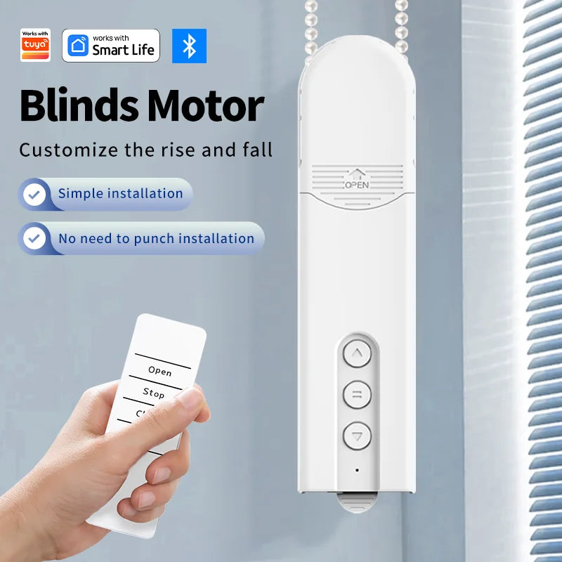 Smart Home Electric Curtains with Bluetooth Remote Control