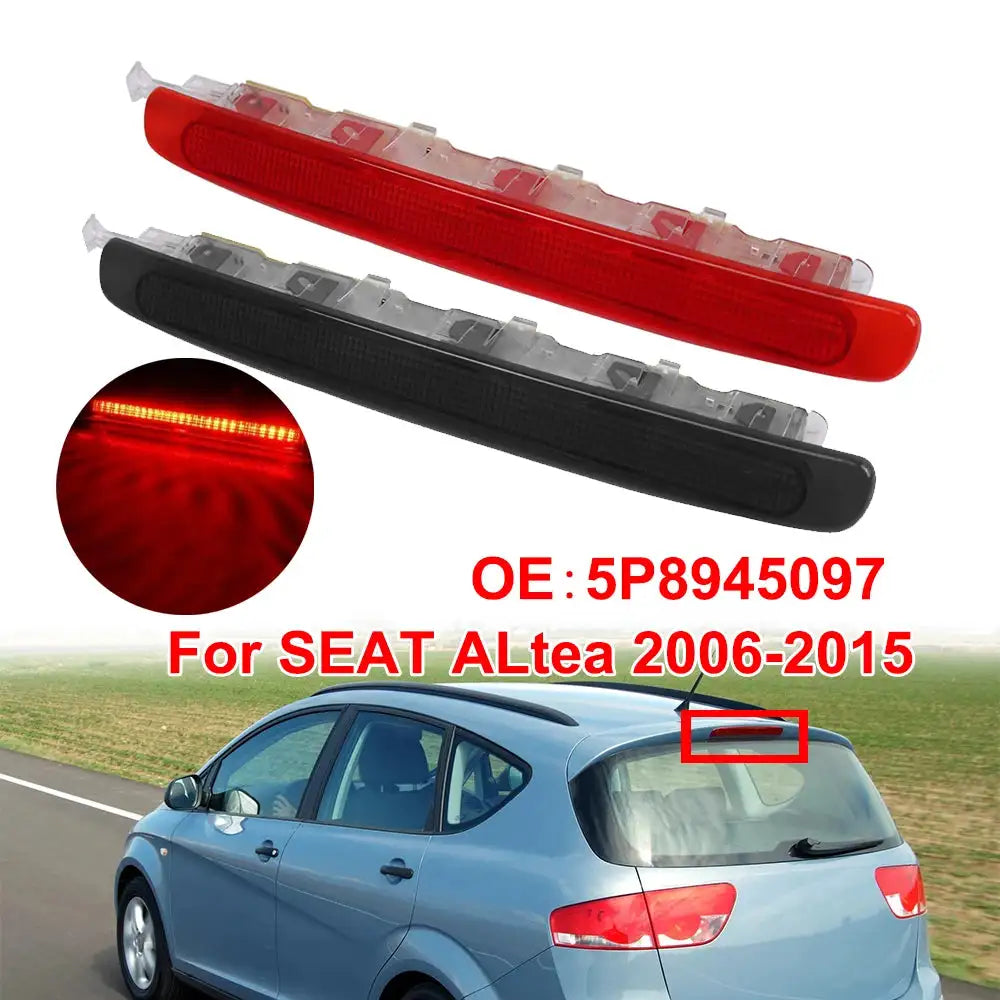 Red LED High Mount Stop Light Third Brake Altea 2006 2015
