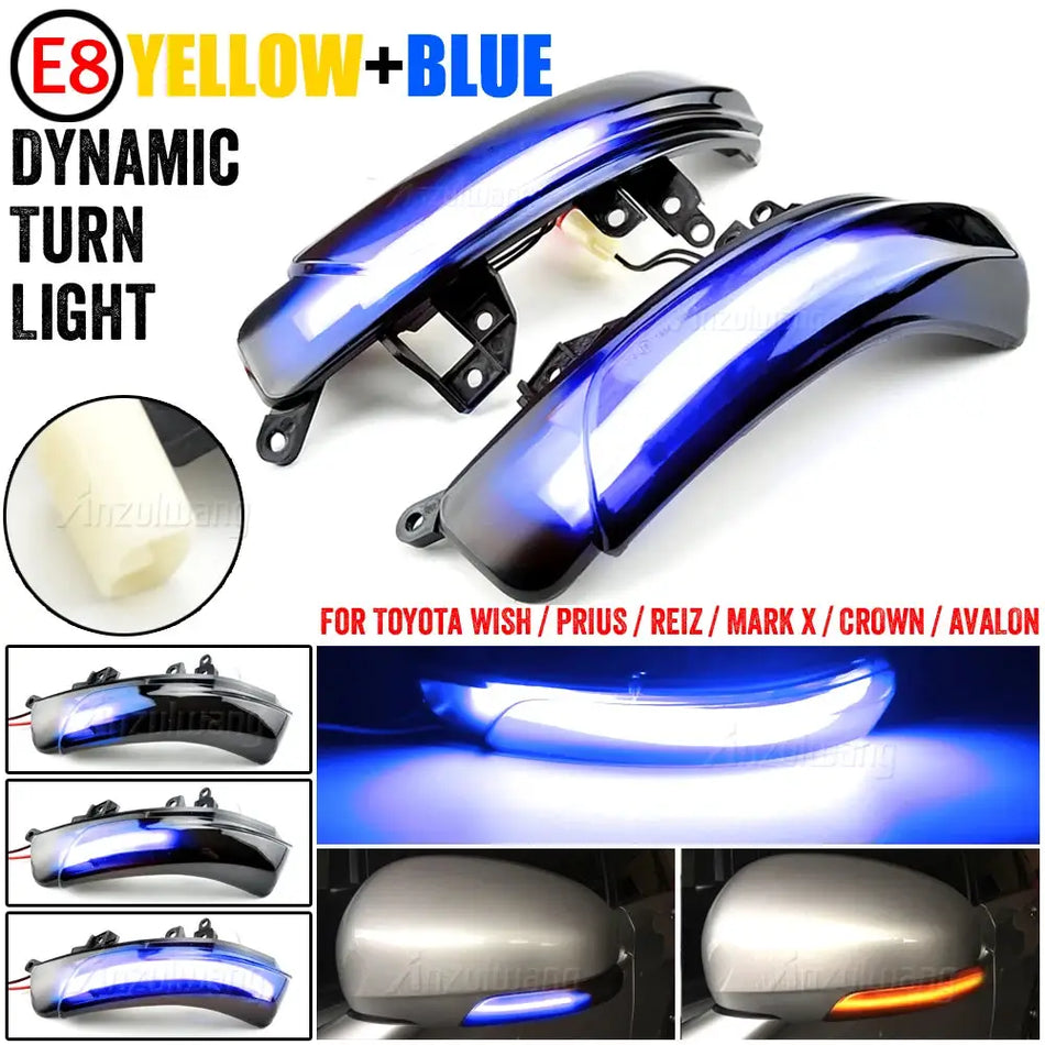 Rearview Mirror Turn Signal Light Plug In For Toyota Prius ZVW35 by InterCyprus Trading Ltd
