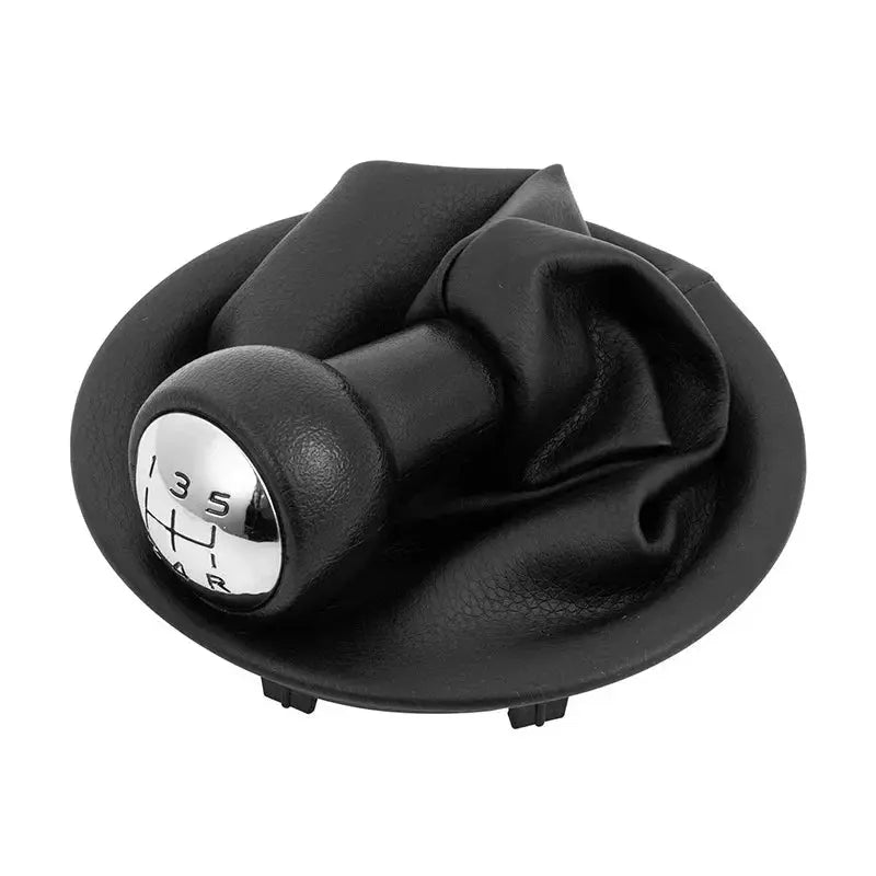 Gear Shift Knob with PU Leather for Citroen Berlingo II Peugeot Partner II by InterCyprus Trading Ltd