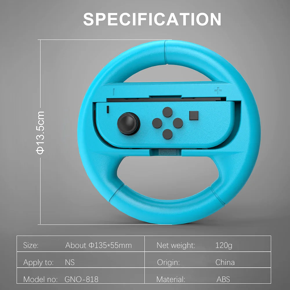 SL &amp; SR Racing Games Accessory Switch Joy Con Controller Grip Steering Wheel &ndash; Enhanced Gaming Control for Nintendo Switch OLED