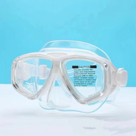 QYQ Professional Snorkeling Mask &ndash; Ergonomic Design for Ultimate Comfort 2014white