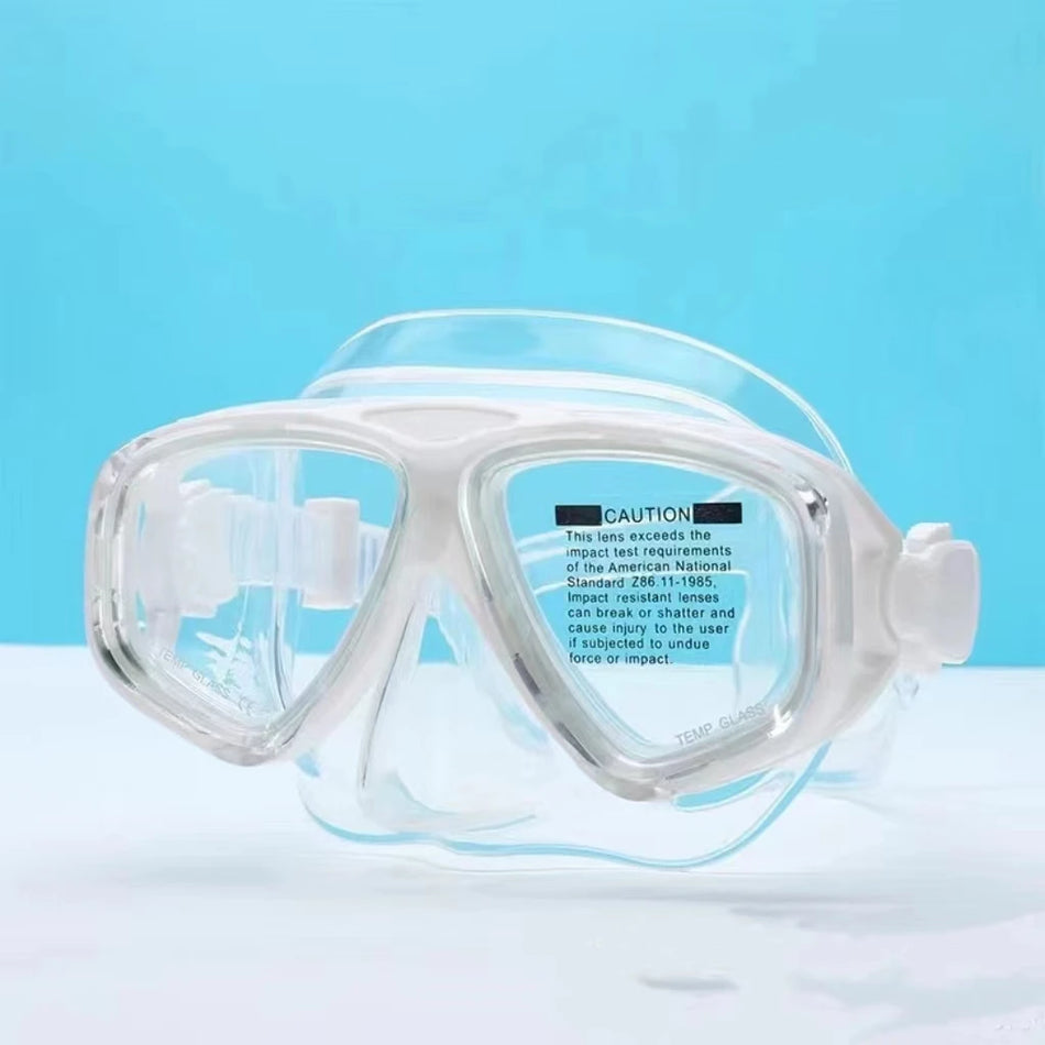 QYQ Professional Snorkeling Mask &ndash; Ergonomic Design for Ultimate Comfort 2014white