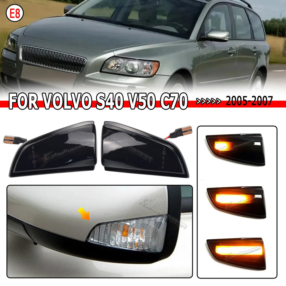 Φωτιστικό Σηματοδότησης Δυναμικό LED για Volvo S40, V50, C70