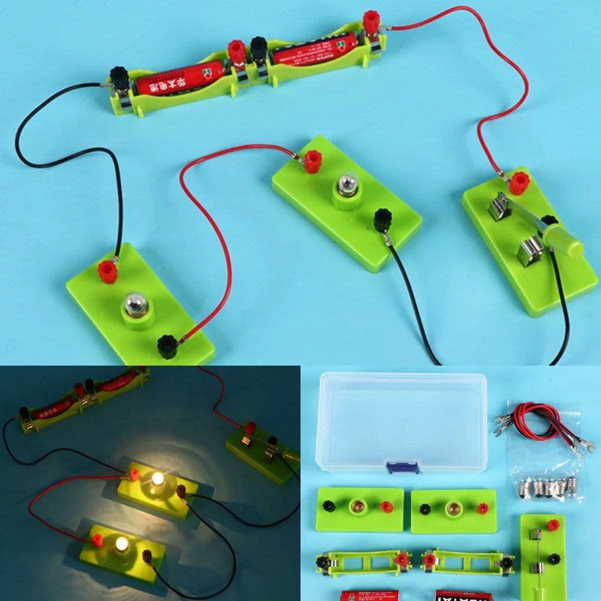 Basic Circuit Electricity Learning Kit &ndash; Engaging STEM Education for Kids