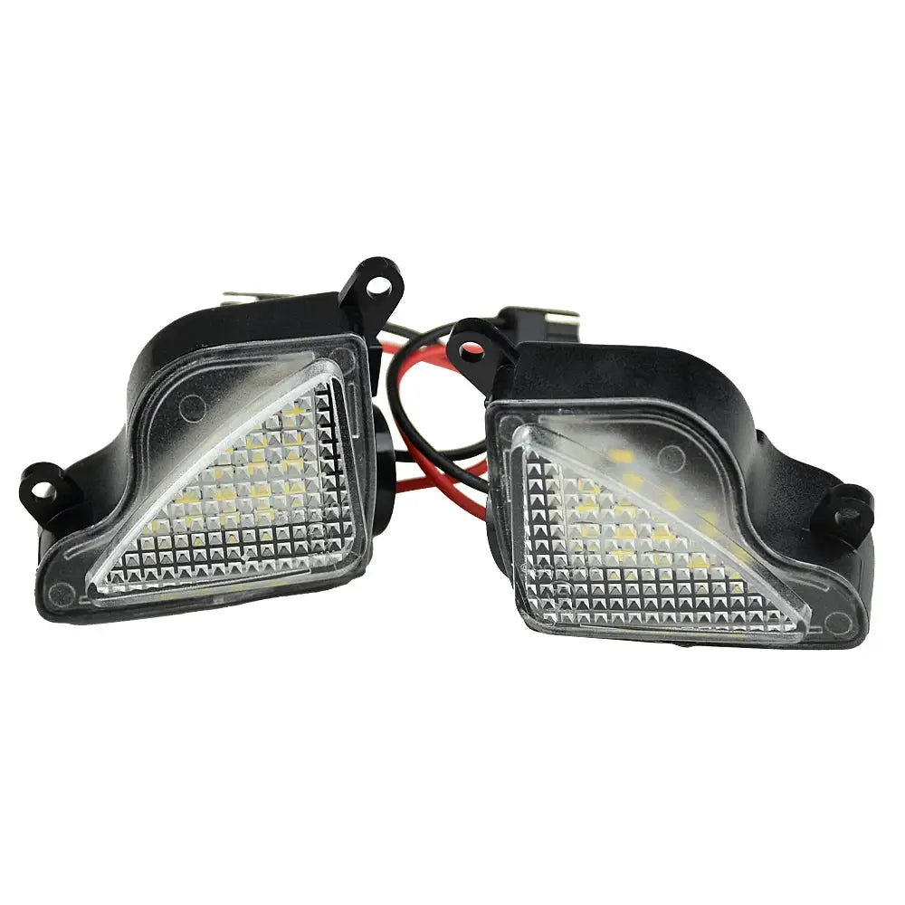 Side Mirror Puddle Lamps Canbus LED 6000K White For Skoda Superb Mk2 Octavia 2 2pcs by InterCyprus Trading Ltd