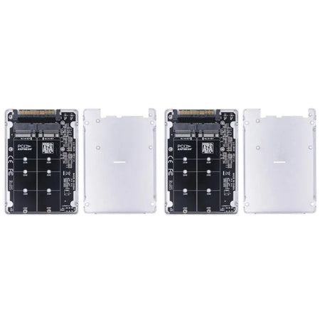 M.2 NVMe SATA To U.2 PCIe Adapter 2 In 1 NGFF SFF8639 2pcs With Case