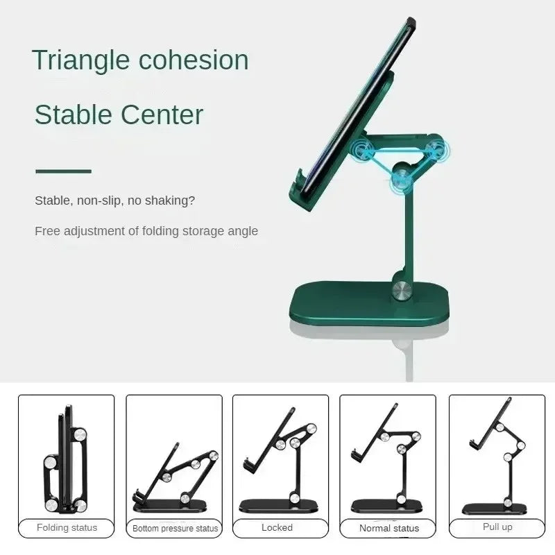 Desk Mobile Phone Holder Bracket Stand &ndash; Flexible Folding