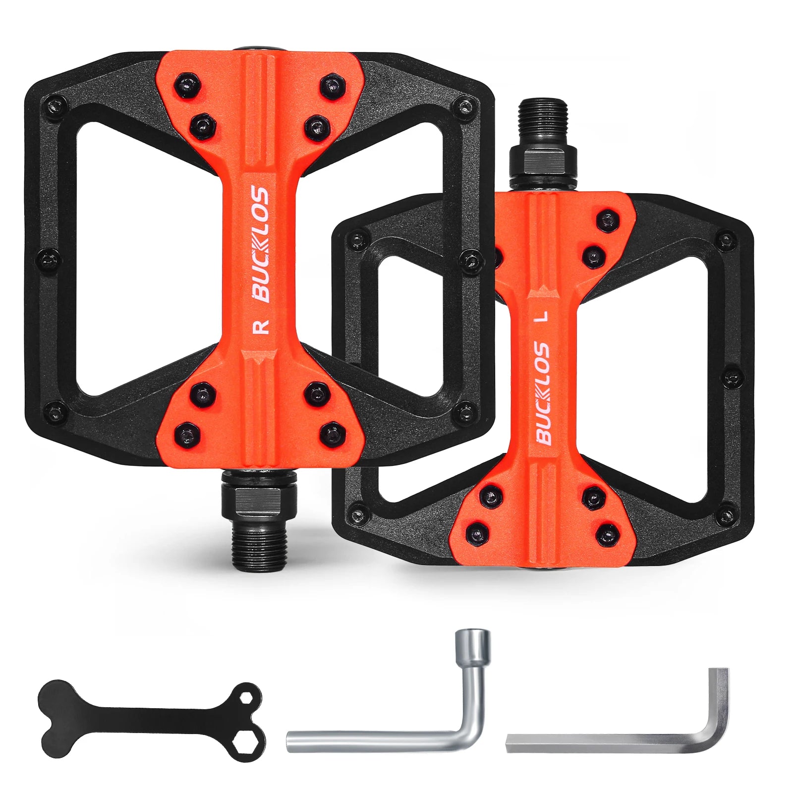 bucklos pedale Bucklos C680 Ultralight MTB Flat Pedals
