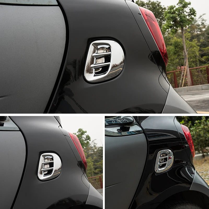 Smart 453 Fortwo 2015-2018 3D Exterior Air Inlet Decoration Cover - Personalized Car Styling Stickers