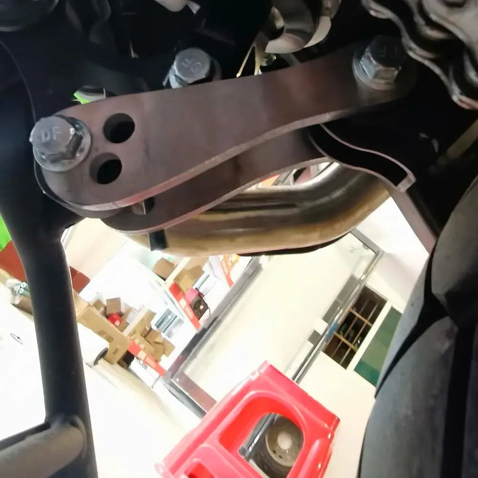 VOGE DSX Verlagings- en Verhogingsschakels voor Achterarmophanging, Roestvrij Staal