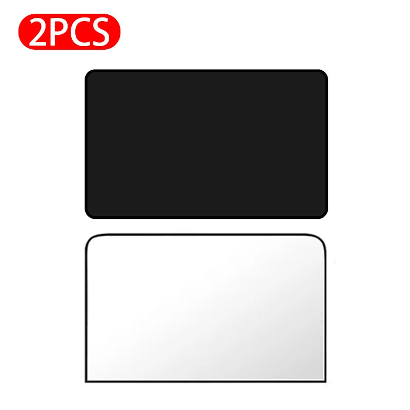 Car Side Window Sun Shade Curtains &ndash; UV Reflective Magnetic Covers back 2pcs