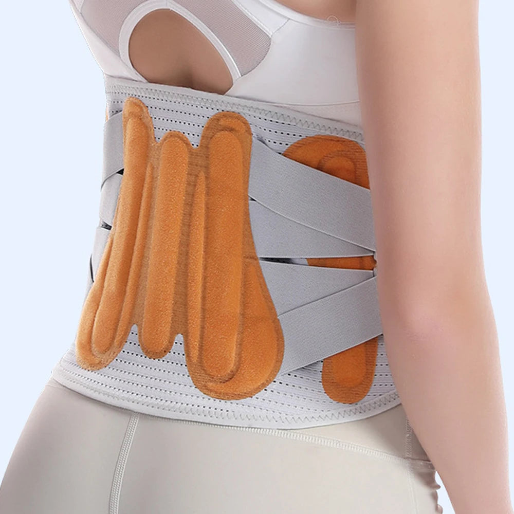 Back Lumbar Support Corrector Belt &ndash; Breathable Pain Relief for Herniated Disc