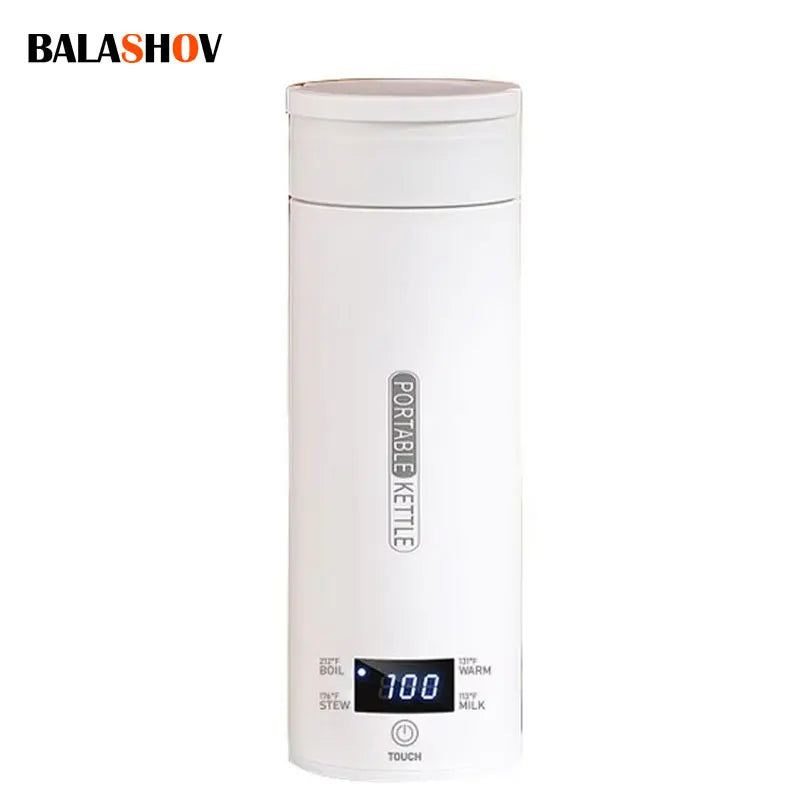 Travel Electric Kettle Stainless Steel Auto Shut Off