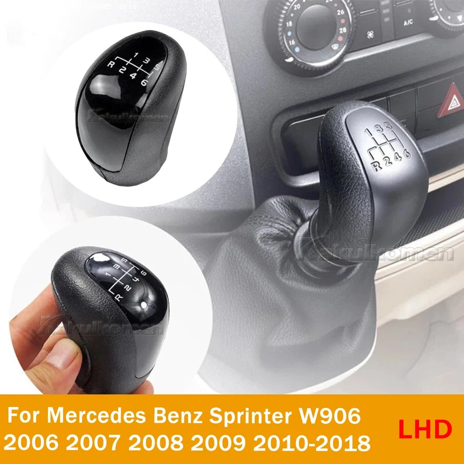 Δερμάτινη Μάσκα Ταχυτήτων για Mercedes-Benz Sprinter W906 2006-2018