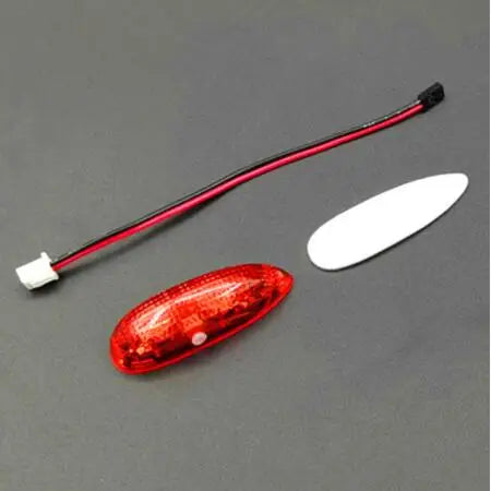 ZMR 1S Rechargeable Wireless Navigation Light with 4 Flicker Modes for RC Models 1 Red led