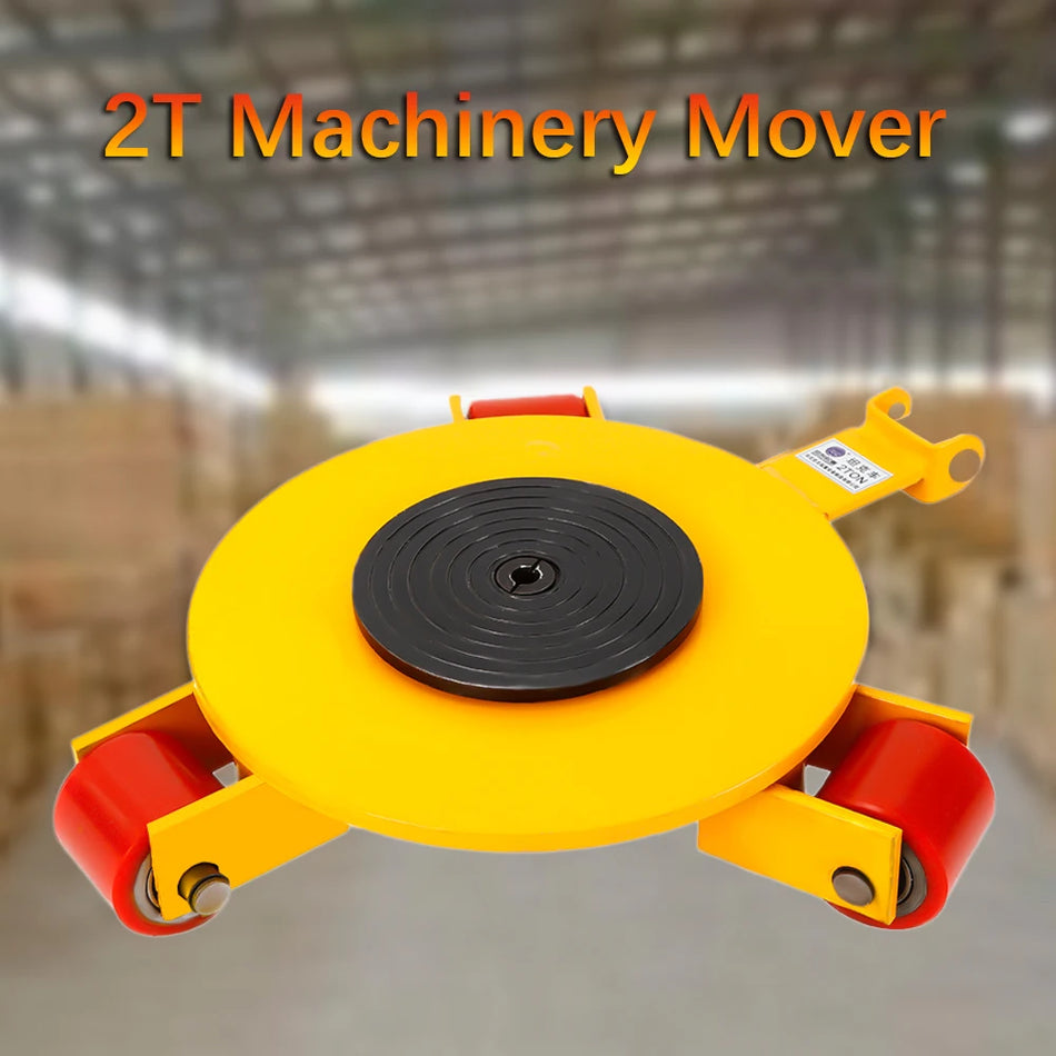 3-Wheel Machinery Mover – Heavy Duty 4409 Lb Capacity