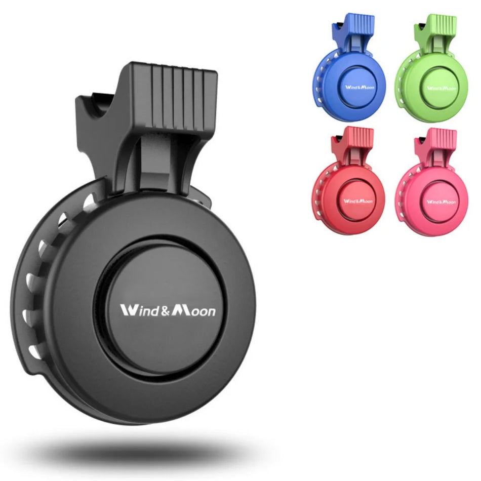 Klaxon Électrique Rechargeable pour Vélo avec 120dB et 4 Sons Classiques pour le Cyclisme