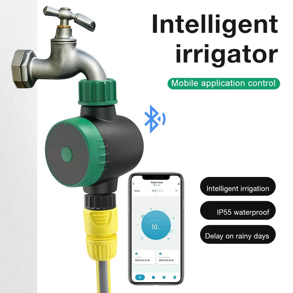 Bluetooth Irrigation Water Timer &ndash; Programmable Smart Watering System