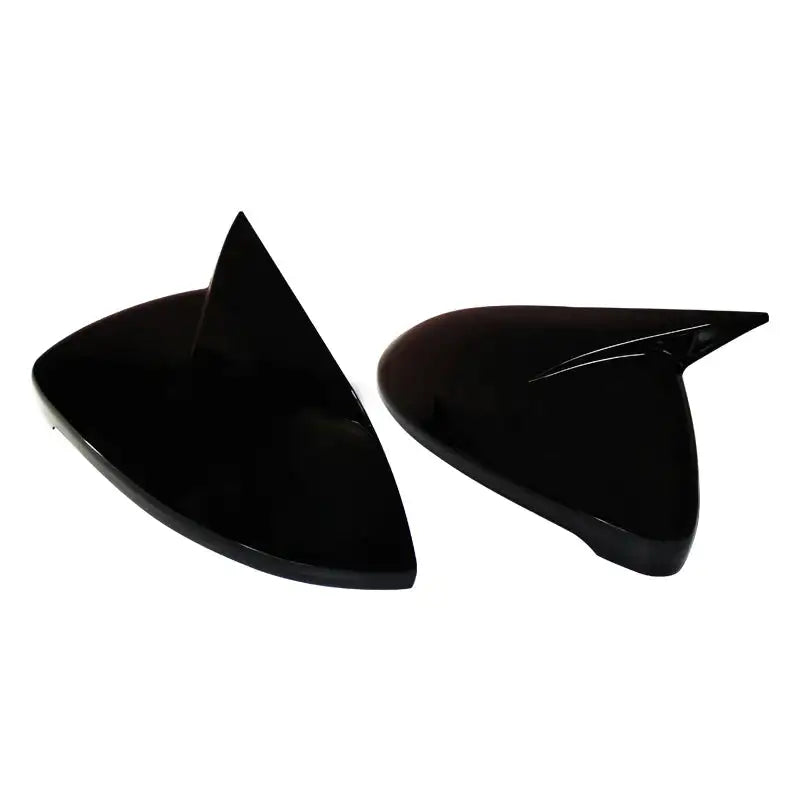 Glossy Black Rearview Mirror Covers For VW Golf 7 GTI Set