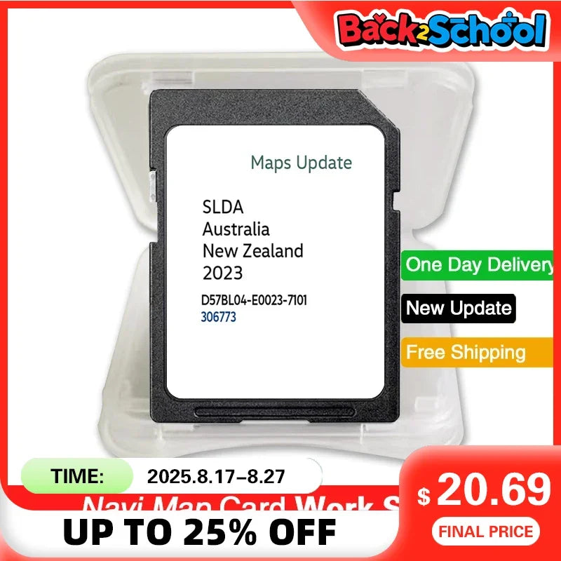Suzuki Navigation SD Card 2023 Australia NZ &ndash; Updated Maps for SUZUKI ANZ 2023 / CHINA