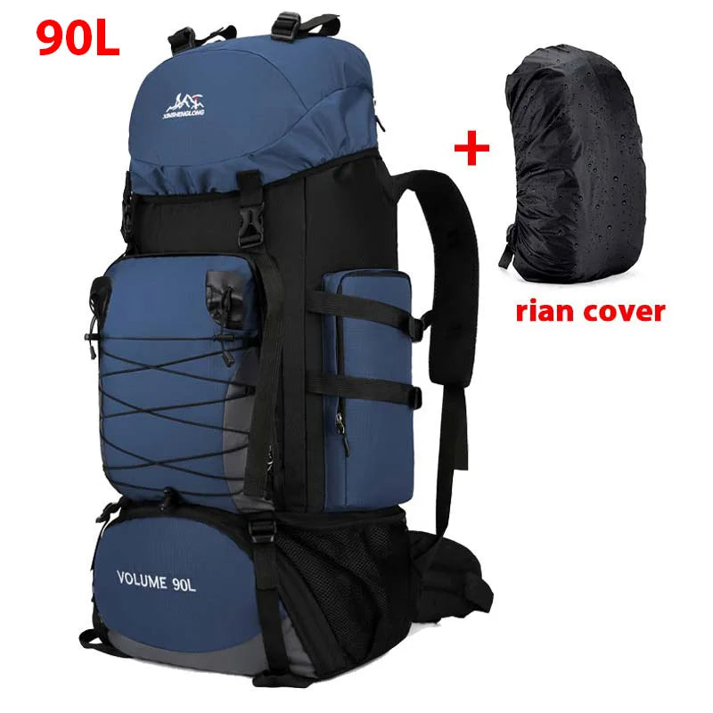 Travel Bag Camping Backpack &ndash; Ultra Durable Outdoor Pack DBU AD cover