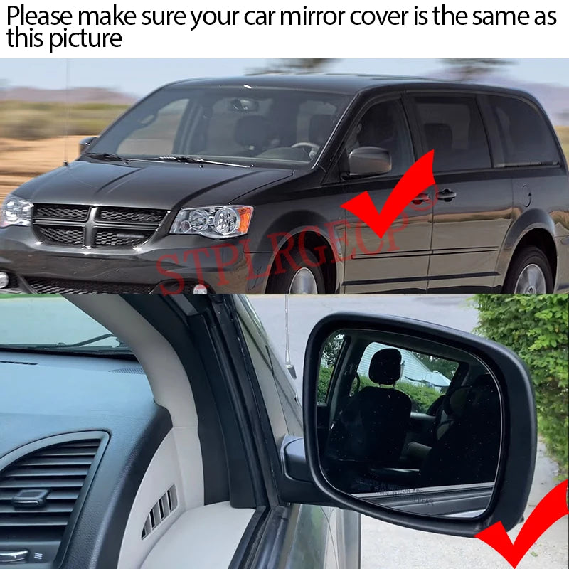Θερμαινόμενο Γυαλί Καθρέφτη Πλευράς για Dodge Grand Caravan 2008-2020