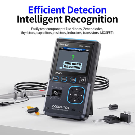 FNIRSI DSO-TC4 Upgrade 3 in 1 Digital Tester &ndash; 10MHz Bandwidth with Automatic Measurement