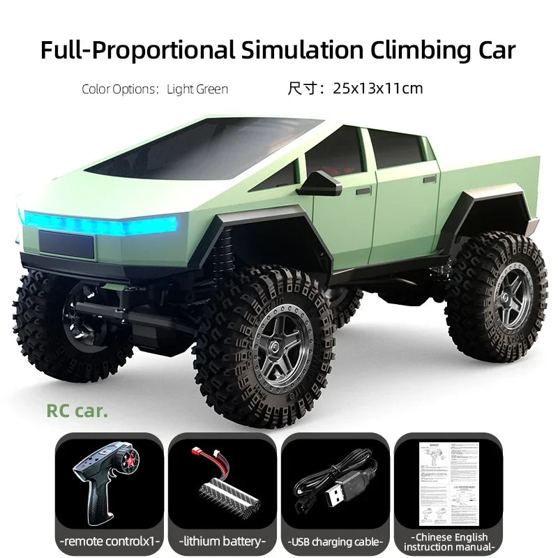C8818 One Eighteen RC Vehicle &ndash; High Speed 4WD Off Road Light Green