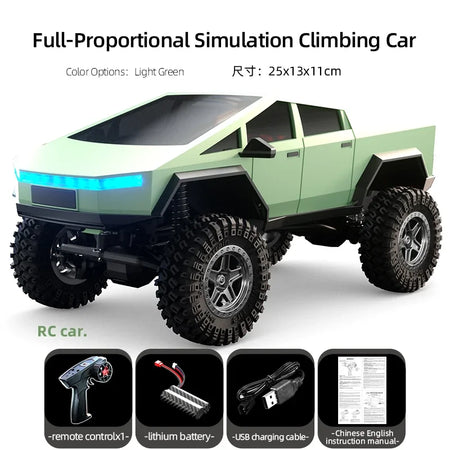 C8818 One Eighteen RC Vehicle &ndash; High Speed 4WD Off Road Light Green