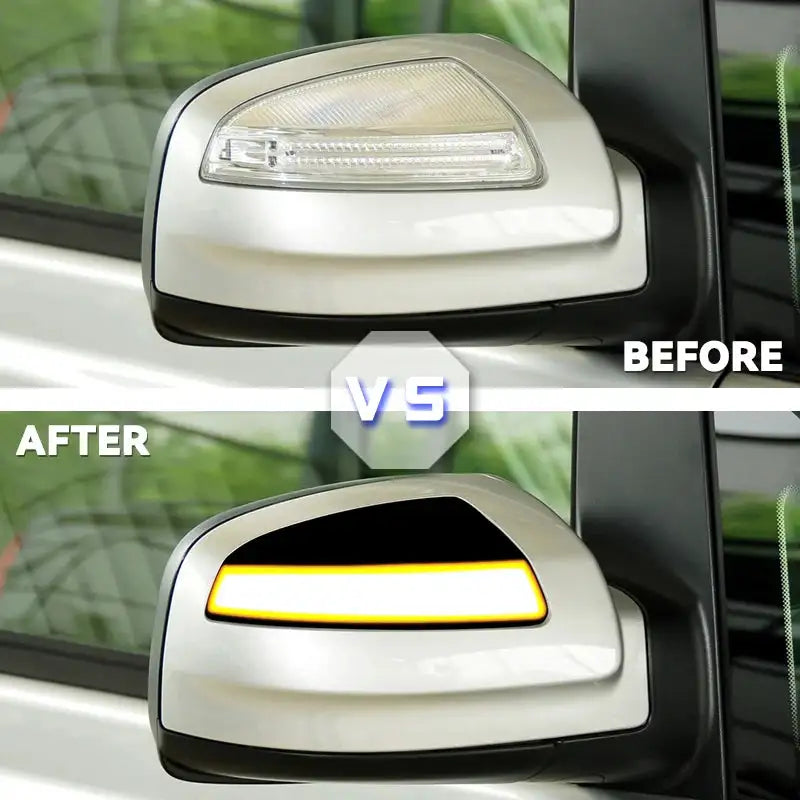2Pcs Dynamic Side Mirror Indicator For Mercedes W204 C Class