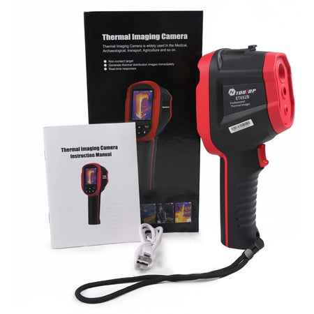 TOOLTOP ET692B Thermal Imaging Camera - 160x120, 25Hz, Infrared Sensor for Automotive, Pipeline, and Heating Leak Inspection ET692B